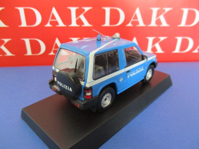 Die cast 1/43 Modellino Auto Polizia Police Mitsubishi Pajero SWB 1998 - immagine 3