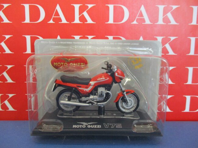 Die cast 1/24 Modellino Moto Guzzi V75 by Starline