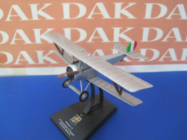 Die cast 1/100 Modellino Aereo Aircraft Nieuport 17 91a Squad. Gruppo F. Baracca