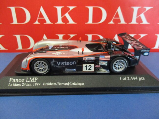 Die cast 1/43 Modellino Auto Panoz LMP 24H Le Mans 1999 Minichamps - Action - immagine 2