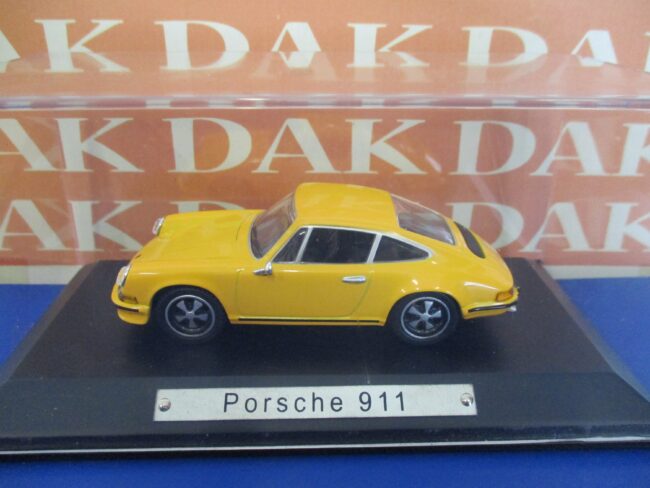 Die cast 1/43 Modellino Auto Porsche 911 S giallo - immagine 4