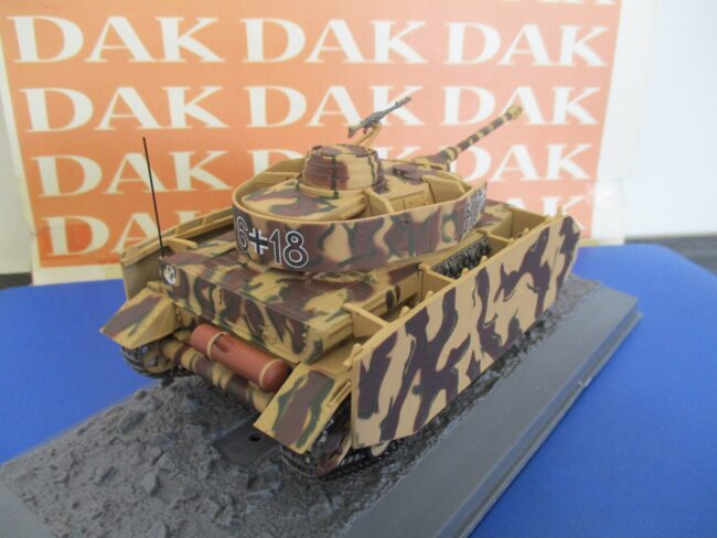 Die cast 1/43 Modellino Carro Armato Pz.Kpfw.IV Ausf.H SS Pz Grenadier Div LSSAH - immagine 3
