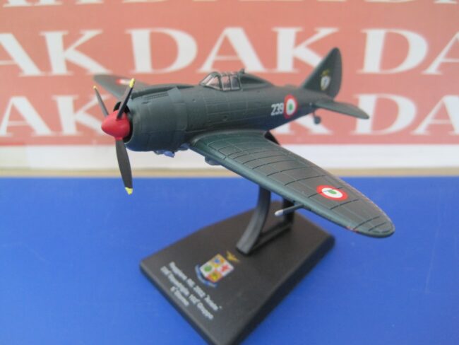 Die cast 1/100 Modellino Aereo Aircraft Reggiane RE. 2002 Ariete 239 Sq. Italy