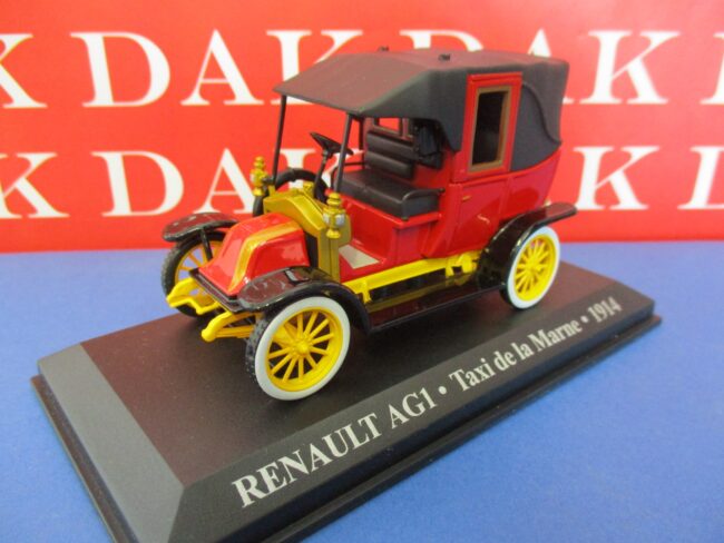 Die cast 1/43 Modellino Auto Taxi Renault AG1 Marna 1914