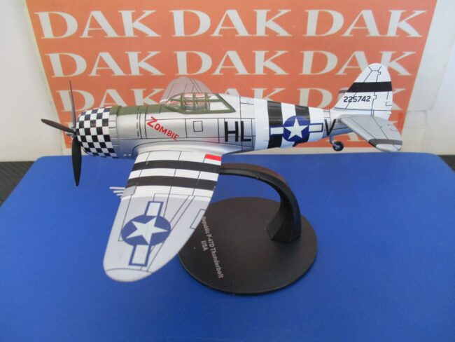 Die cast 1/72 Modellino Aereo Aircraft Republic P-47D Thunderbolt Zombie D-Day - immagine 3