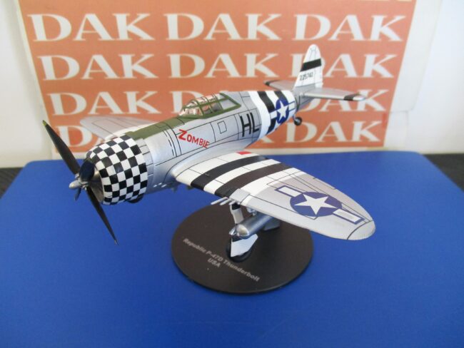 Die cast 1/72 Modellino Aereo Aircraft Republic P-47D Thunderbolt Zombie D-Day - immagine 2