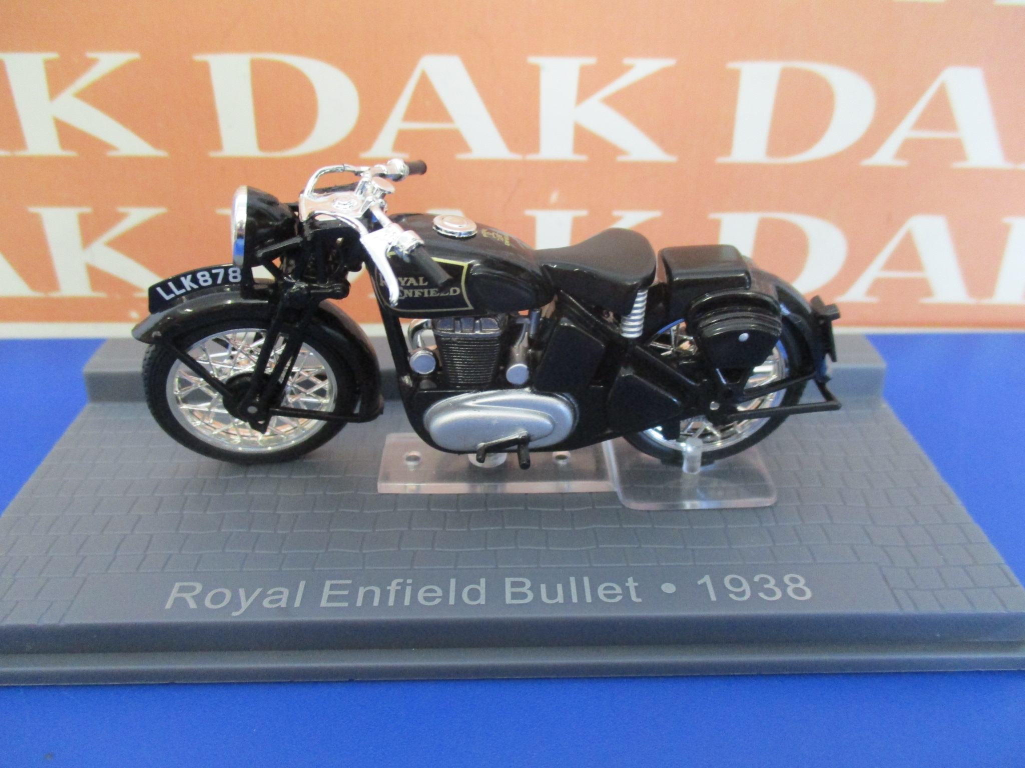 Die cast 1/24 Modellino Moto Royal Enfield Bullet 1938 