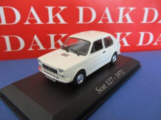Die cast 1/43 Modellino Auto Seat 127 1972 bianca