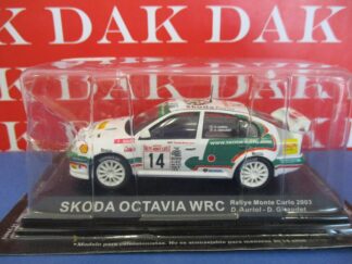 Die cast 1/43 Modellino Auto Skoda Octavia WRC RMC 2003 D.Auriol