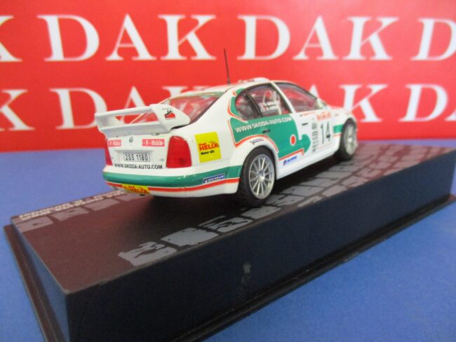 Die cast 1/43 Modellino Auto Skoda Octavia WRC Rally Monte Carlo 2003 D. Auriol - immagine 3