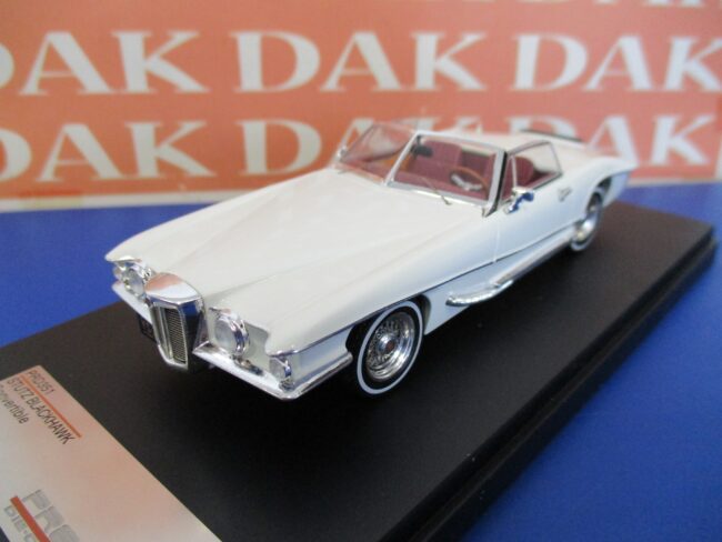 Die cast 1/43 Modellino Auto Stutz Blackhawk Convertible 1971 White by Premiun X - immagine 2