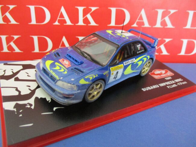 Die cast 1/43 Modellino Auto Subaru Impreza WRC Rally Monte Carlo 1997 P. Liatti - immagine 2