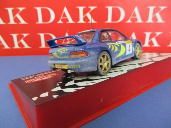 Die cast 1/43 Modellino Auto Subaru Impreza WRC Rally Monte Carlo 1997 P. Liatti - immagine 3