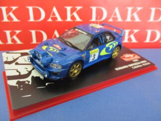 Die cast 1/43 Modellino Auto Subaru Impreza WRC Rally Monte Carlo 1998 C. McRae