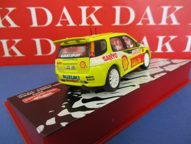 Die cast 1/43 Modellino Auto Suzuki Ignis JWRC Rally Monte Carlo 2005 J. Wilks - immagine 3