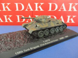 Die cast 1/72 Modellino Carro Armato Tank T-34/76 130th Tank Brigade USSR 1942