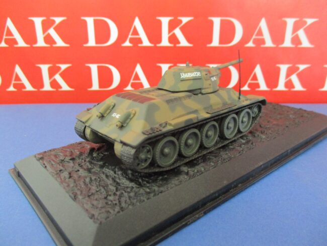 Die cast 1/72 Modellino Carro Armato Tank T-34/76 130th Tank Brigade USSR 1942 - immagine 3
