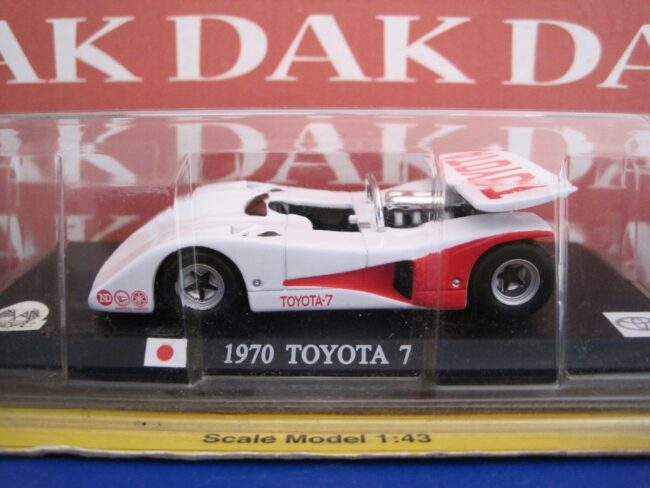Die cast 1/43 Modellino Auto Toyota 7 1970 Del Prado - immagine 4