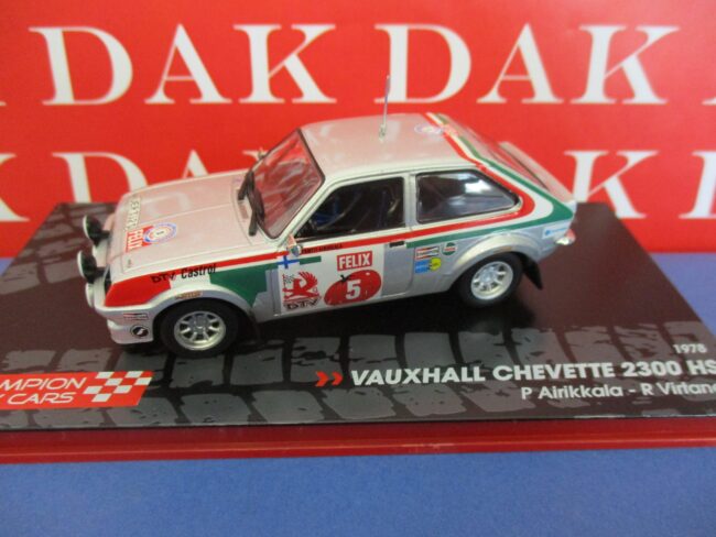 Die cast 1/43 Modellino Auto Vauxhall Chevette 2300 HS Rally 1000 Lakes 1978 - immagine 2