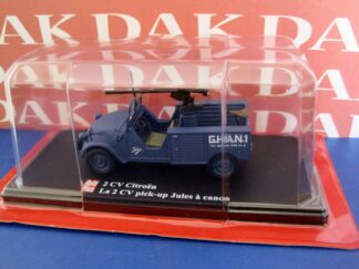 Die cast 1/43 Citroen 2CV pick-up Jules con cannone
