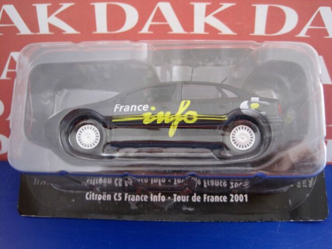 Die cast 1/43 Citroen C5 Info Tour de France 2001