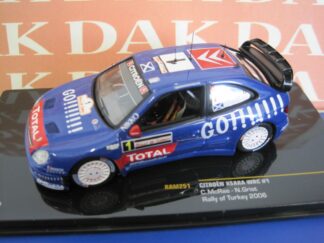 Die cast 1/43 Modellino Auto Citroen Xsara WRC Rally Turkey 2006 C. McRae by Ixo
