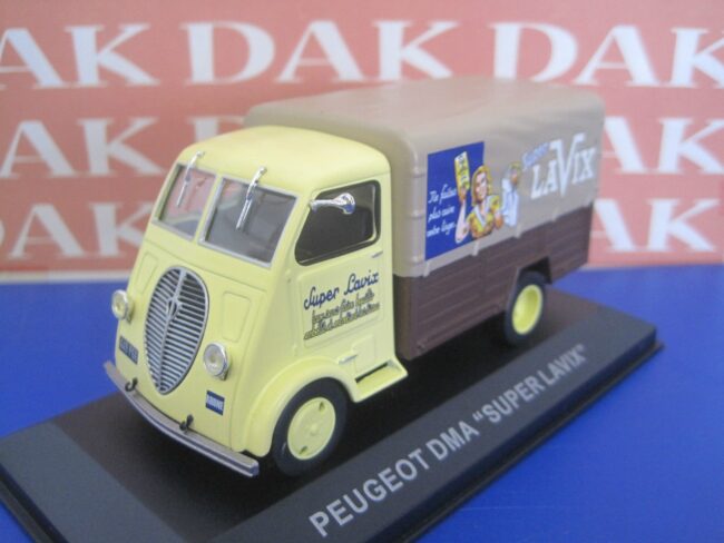 Die cast 1/43 Modellino Furgone Pubblicitario Peugeot DMA Super Lavix
