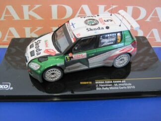 Die cast 1/43 Skoda Fabia S2000 N5 Rally Monte Carlo 2010 J.Hanninen  by Ixo
