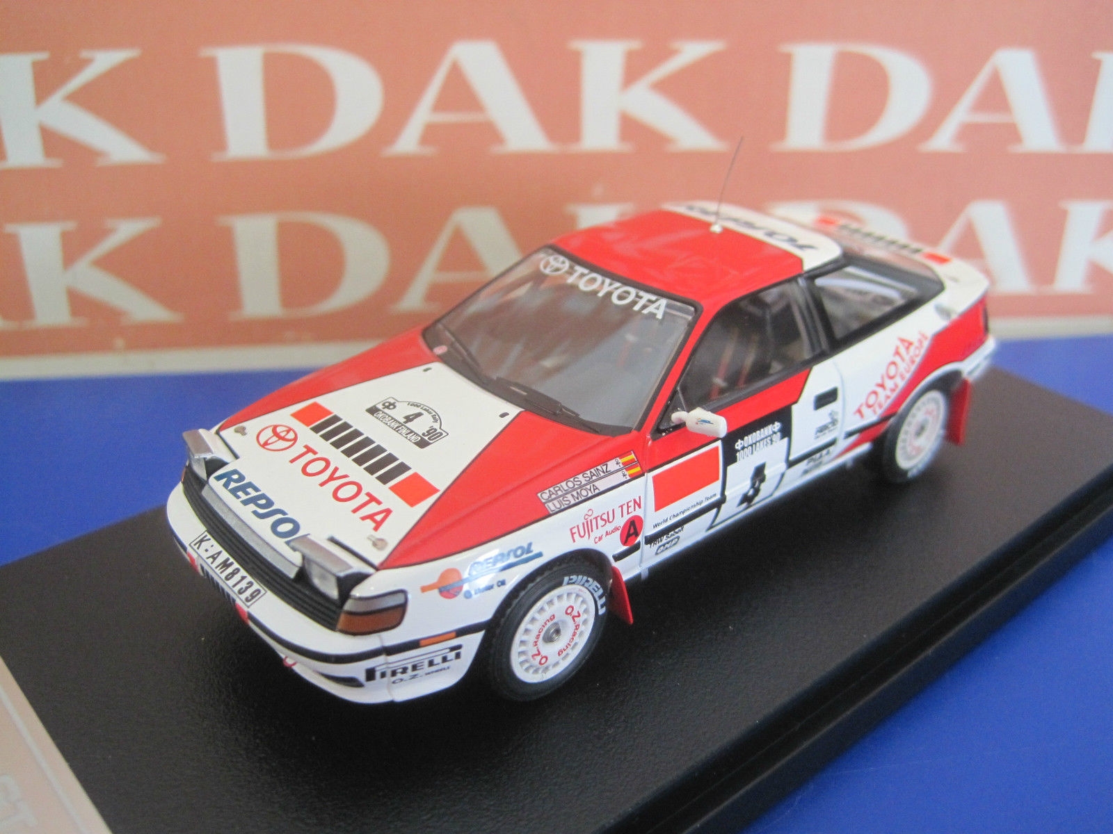Amazon | ミニカー セリカ GT-Four (ST165) 1992年スウェーデンラリー #4 M.ヨハンソン MIRAGE/hpi 1/43  8146 | ミニカー・ダイキャストカー | ホビー
