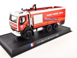Die cast 1/72 Pompieri Feuerwehrmann Renault 11000 CCI 2003 (France)