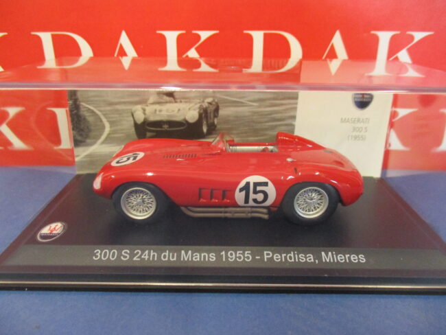 Die cast 1/43 Modellino Auto Maserati 300 S 24H Le Mans 1955 Perdisa - immagine 4
