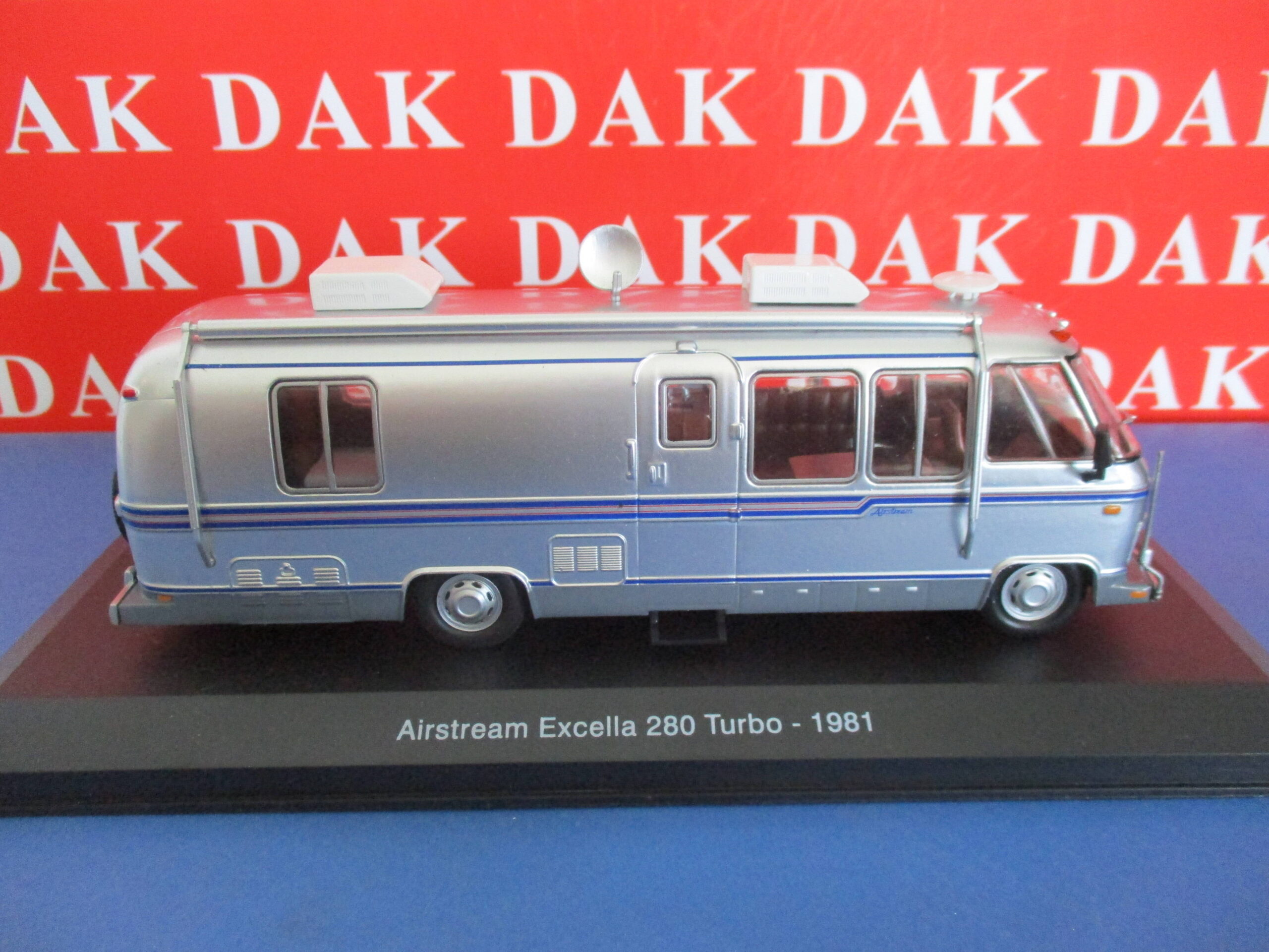 Die cast 1/43 Modellino Camper Airstream Excella 280 Turbo 1981