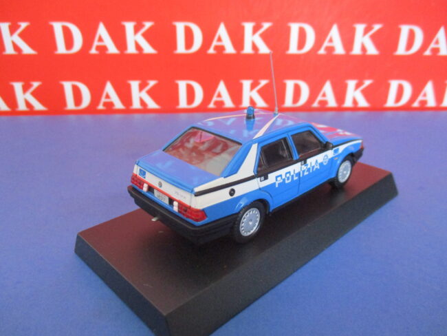 Die cast 1/43 Modellino Auto Polizia Police Alfa Romeo 75 1.8 IE 1988 - immagine 3