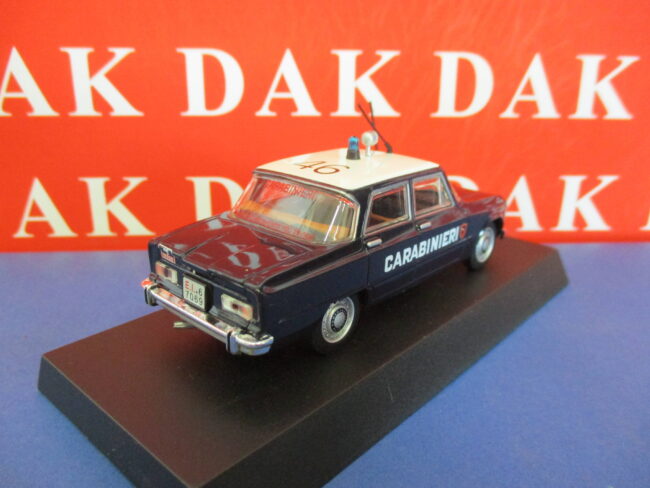 Die cast 1/43 Modellino Auto Carabinieri Alfa Romeo Giulia 1600 Super 1970 - immagine 3