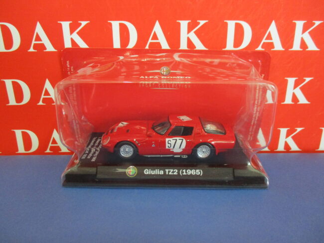 Die cast 1/43 Modellino Auto Alfa Romeo Giulia TZ2 1000KM  Nurburgring 1966 - immagine 5