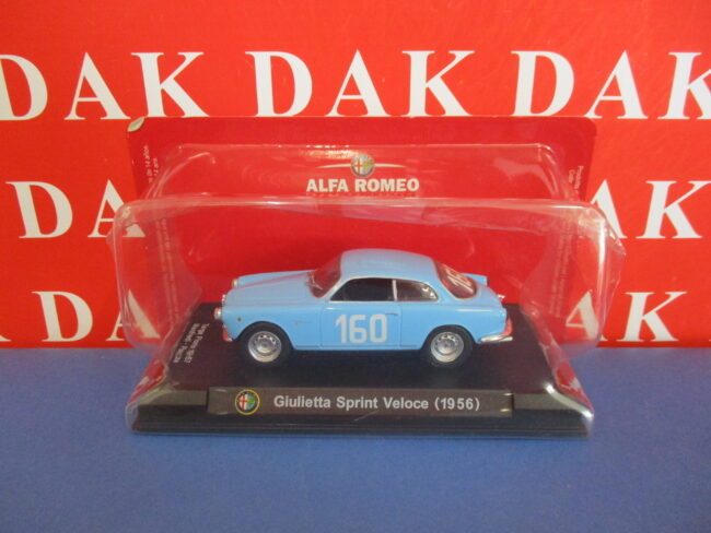 Die cast 1/43 Modellino Auto Alfa Romeo Giulietta Sprint Veloce Targa Florio 957 - immagine 5