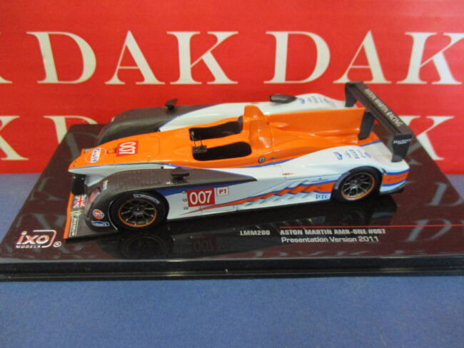 Die cast 1/43 Modellino Aston Martin AMR-ONE N007 Gulf Presentation Version 201