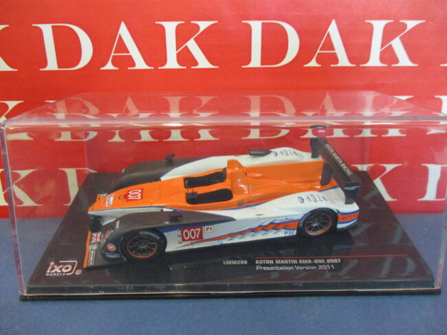 Die cast 1/43 Modellino Aston Martin AMR-ONE N007 Gulf Presentation Version 201 - immagine 4