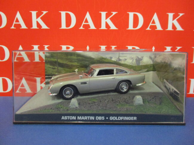 Die cast 1/43 Modellino Auto 007 James Bond Aston Martin DB5 - Goldfinger Ed. It - immagine 4