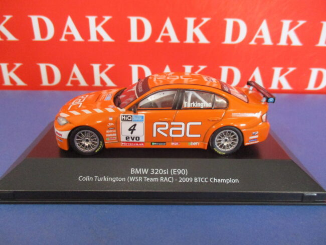 Die cast 1/43 Modellino Auto BMW 320si (E90) BTCC 2009 C. Turkington