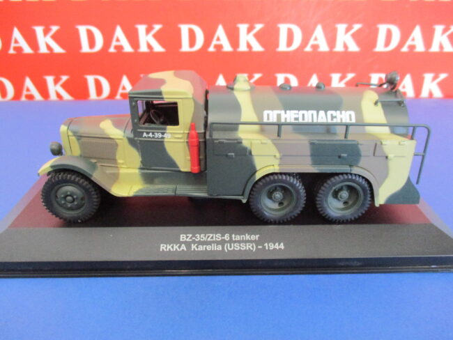 Diecast 1/43 Modellino Camion Truck BZ-35/ZIS-6 tanker RKKA Karelia (USSR) 1944 - immagine 2