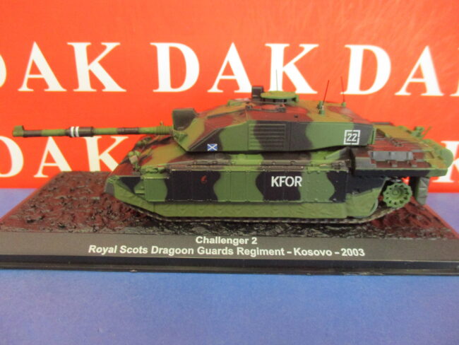 Die cast 1/72 Modellino Carro Armato Tank Challenger 2 Royal Scots Dragoon 2003