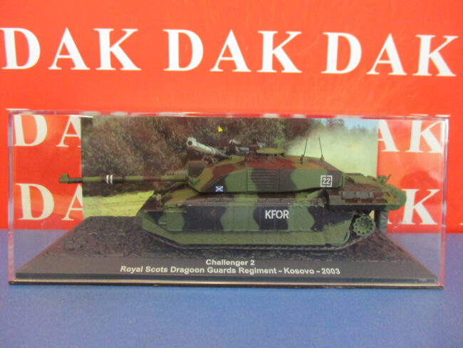 Die cast 1/72 Modellino Carro Armato Tank Challenger 2 Royal Scots Dragoon 2003 - immagine 4