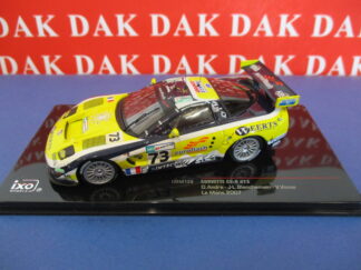Die cast 1/43 Modellino Auto Chevrolet Corvette C5-R N73 Le Mans 2007 by Ixo