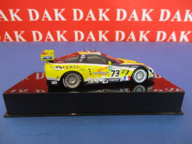 Die cast 1/43 Modellino Auto Chevrolet Corvette C5-R N73 Le Mans 2007 by Ixo - immagine 3