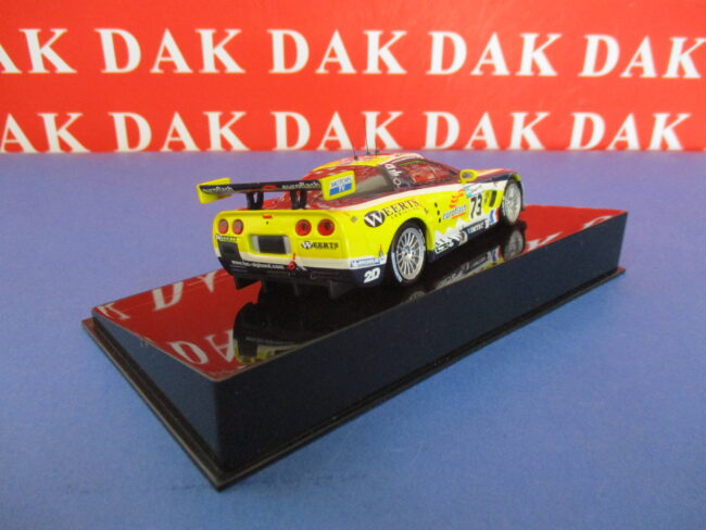 Die cast 1/43 Modellino Auto Chevrolet Corvette C5-R N73 Le Mans 2007 by Ixo - immagine 4