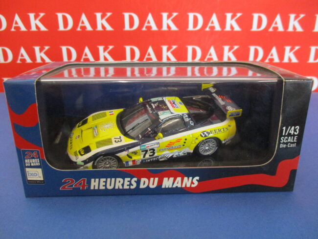 Die cast 1/43 Modellino Auto Chevrolet Corvette C5-R N73 Le Mans 2007 by Ixo - immagine 6