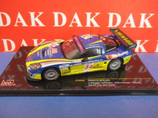 Die cast 1/43 Modellino Auto Chevrolet Corvette C6-R N34 Fia Gt 24H SPA 2006
