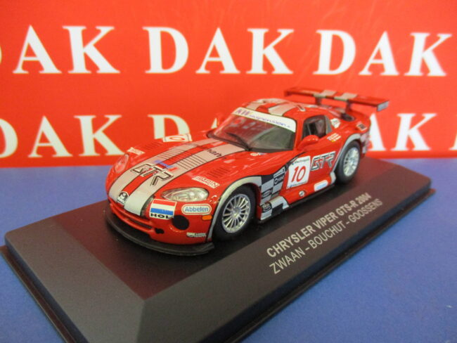 Die cast 1/43 Modellino Auto Chrysler Viper GTS-R Valencia FIA GT 2004 - immagine 2