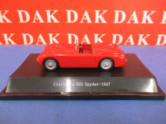 Die cast 1/43 Modellino Auto Cisitalia 202 Spyder 1947 rossa by Starline
